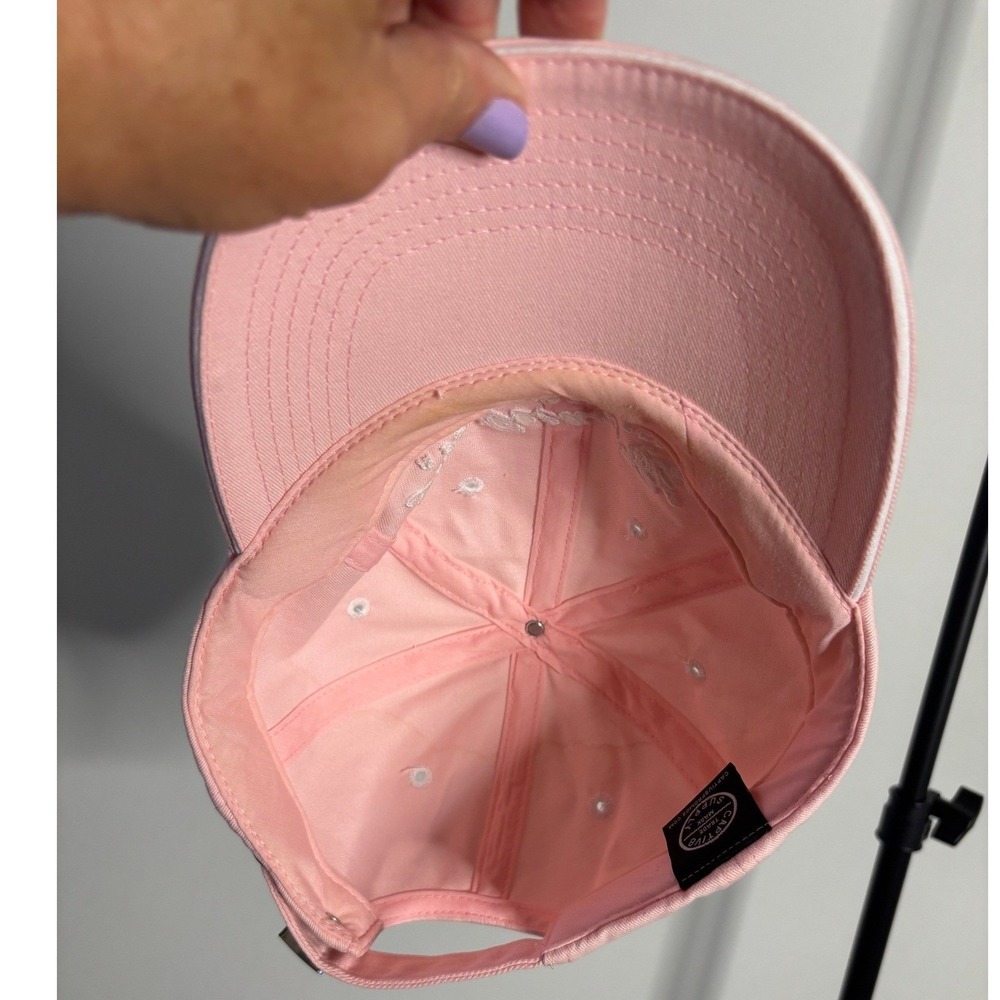 The Ocean Club Four Seasons Resort Bahamas Pink Baseball Cap Hat | OS - Picture 5 of 8